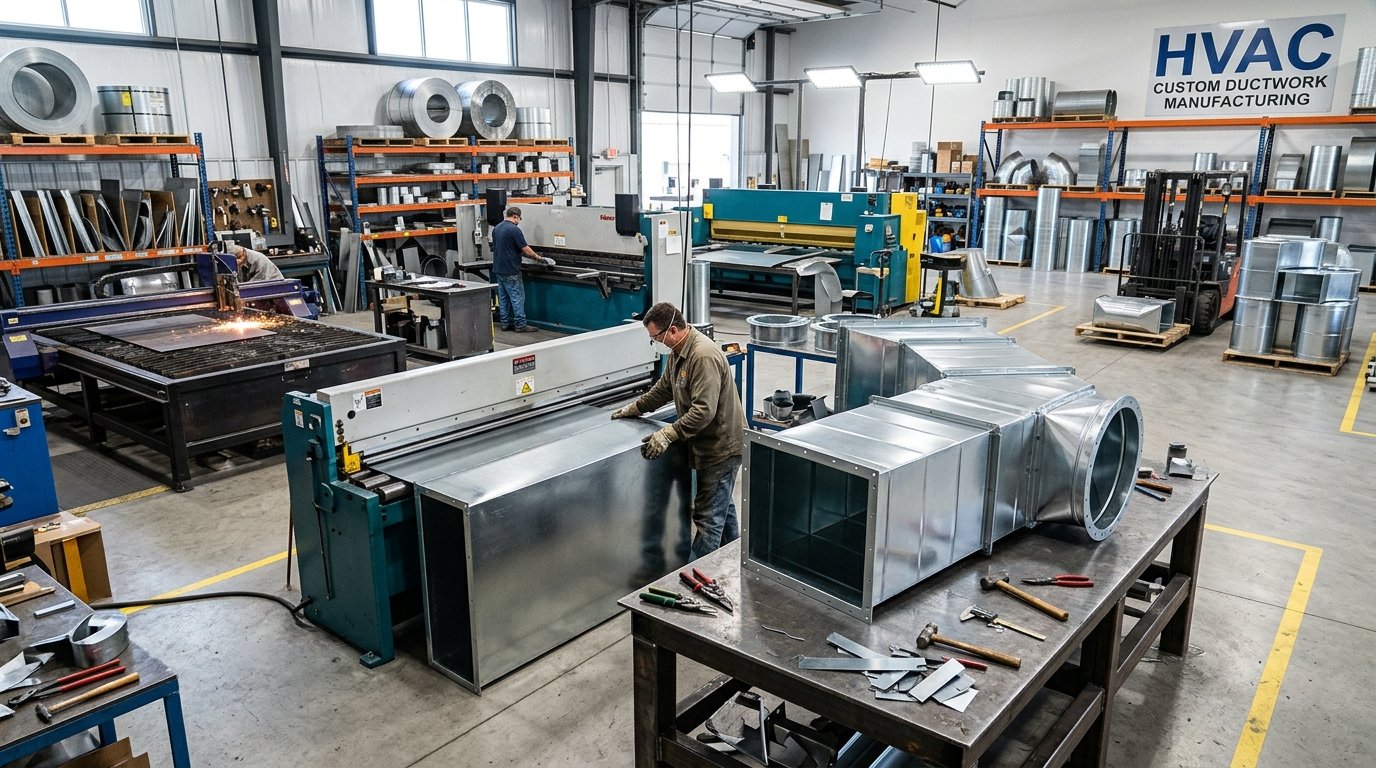 Fabricación de ductos de aire